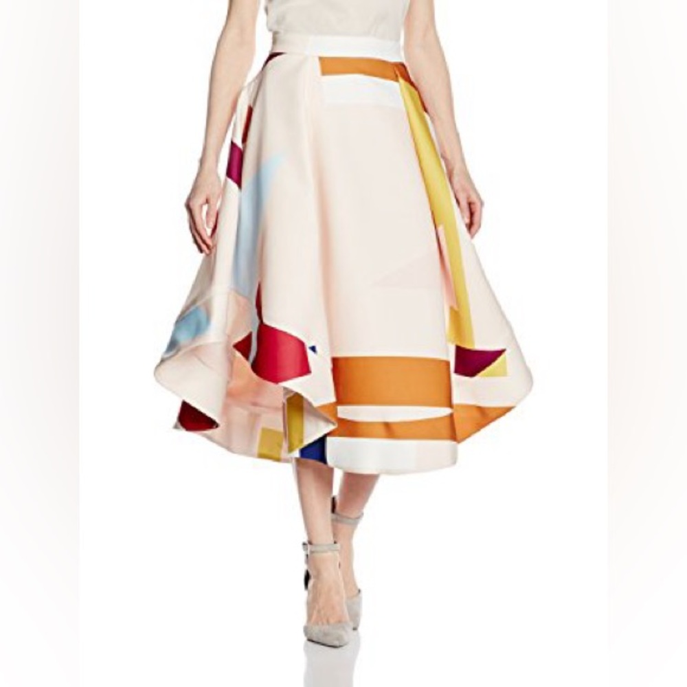 NWT C/MEO Collective Multicolor Skirt - Picture 3 of 3